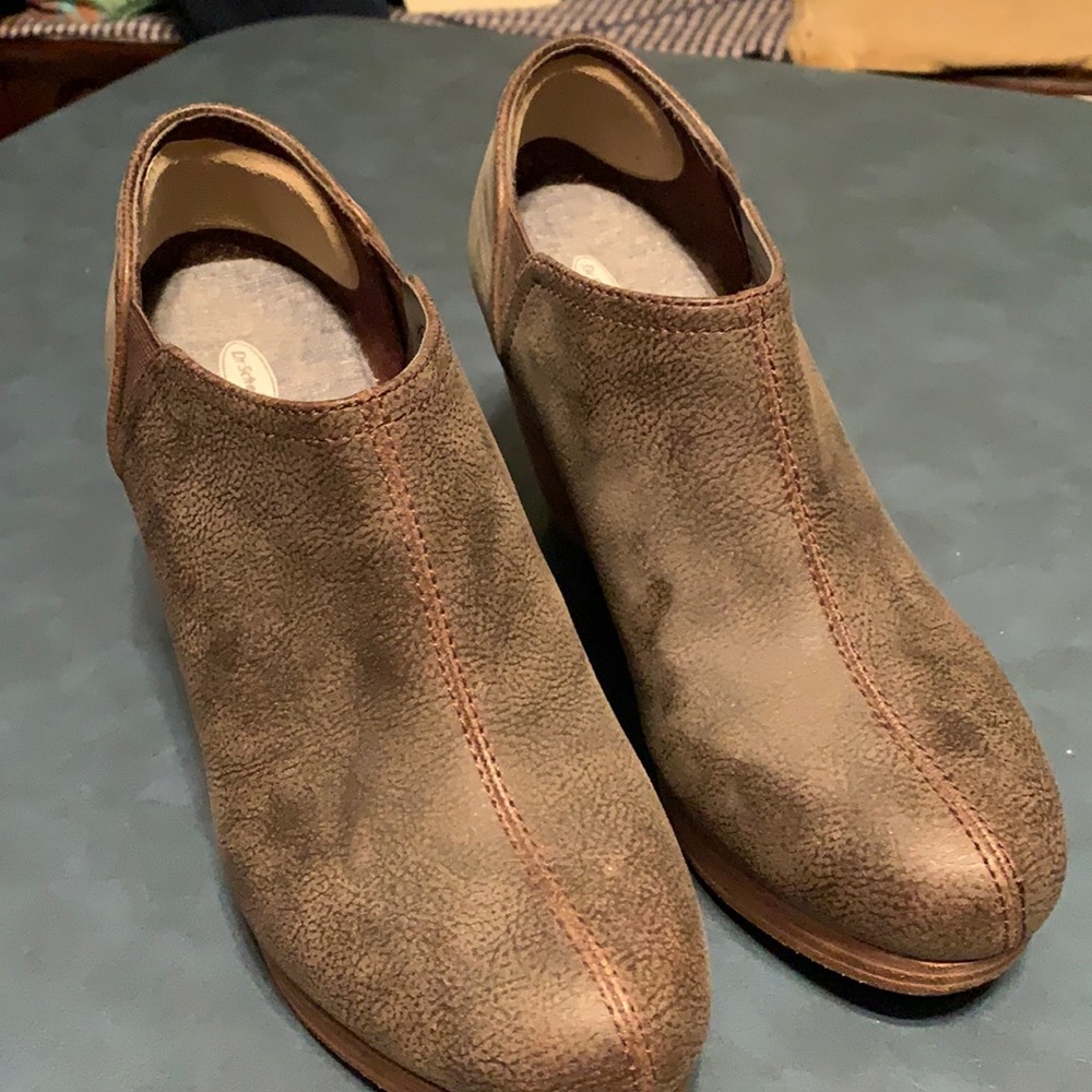 Dr Scholls wedge booties